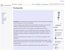 Tablet Screenshot of nudografia.pl